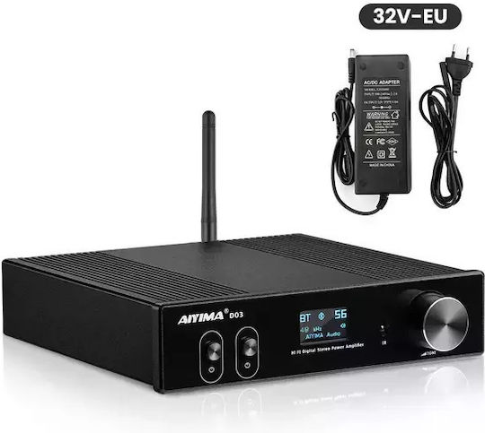 Hifi Sound Quality Wireless Connectivity Microphone Amplifier with 10 XLR Input and Bluetooth Connectivity