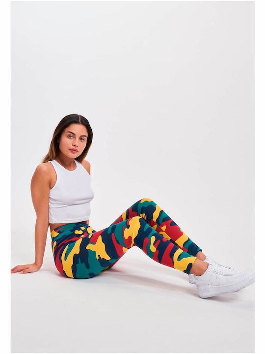 Dangerous Dngrs Frauen Lang Leggings Colored