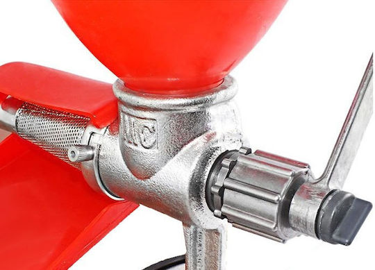 Brunbeste Tischpresse aus Kunststoff in Rot Farbe
