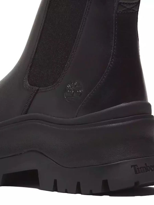 Timberland Piele Cizme de gleznă pentru femei Negru