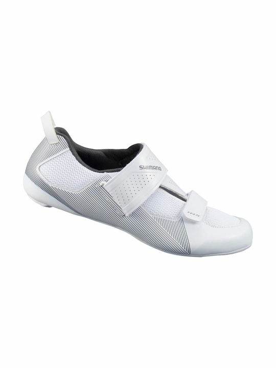 Shimano Tr501 Unisex Χαμηλά Παπούτσια Ποδηλασίας Δρόμου Λευκά