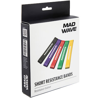 Mad Wave Loop Resistance Bands Set 5pcs Multicolour