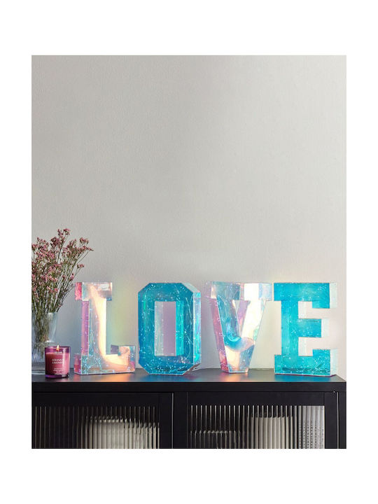 Beliani Lustră Decorativă Dragoste Multicolor