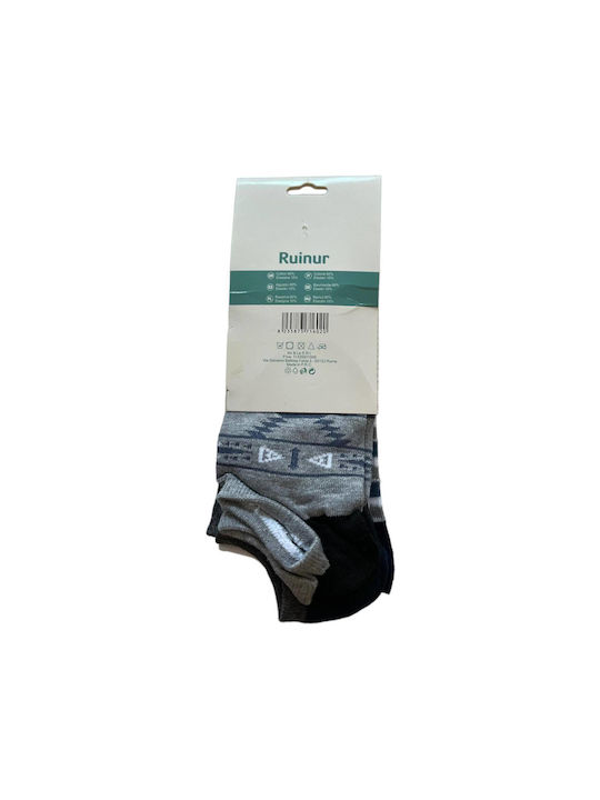 Intimonna Men's Socks Black/Grey/White 12Pack