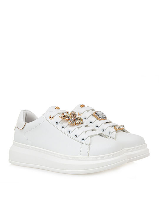 Renato Garini Damen Sneakers Weiß