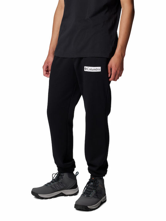 Sweatpants with Elastic Black
