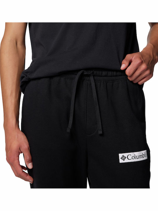 Sweatpants with Elastic Black