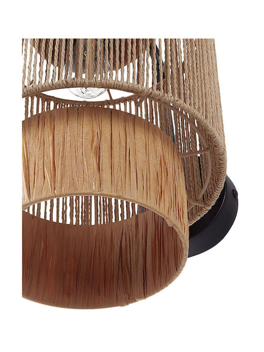 Beliani Wandleuchte Beige