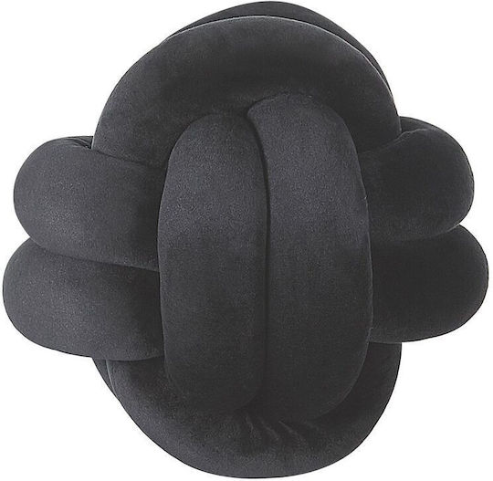 Black Velvet Decorative Pillow Malni 20 X 20 Cm