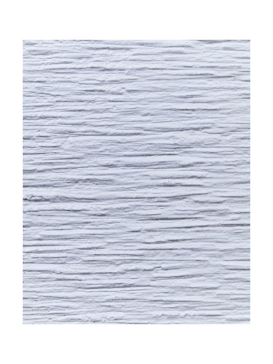 Beliani Γλάστρα Πλαστική Λευκή 46x50x46εκ.