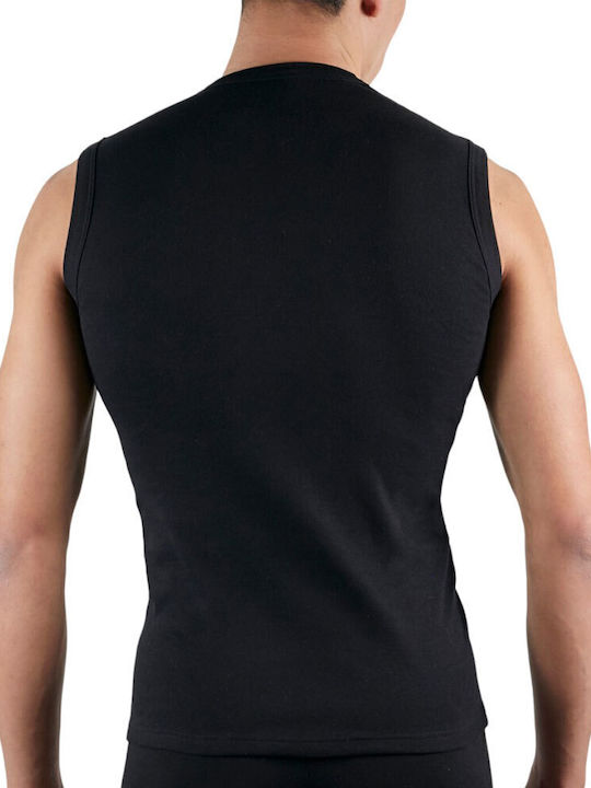 Ανδρικές Φανέλες Αμάνικες μαύρο 2Pack