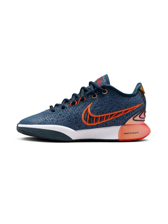 Nike Pantofi Sport pentru Copii Baschet Lebron Xxi Se Gs Albastre