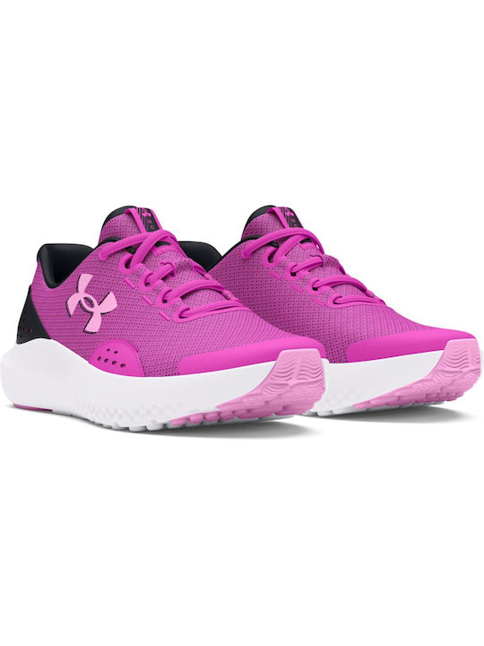 Under Armour Kids Sports Shoes Running Ua Ggs Surge 4 Purple