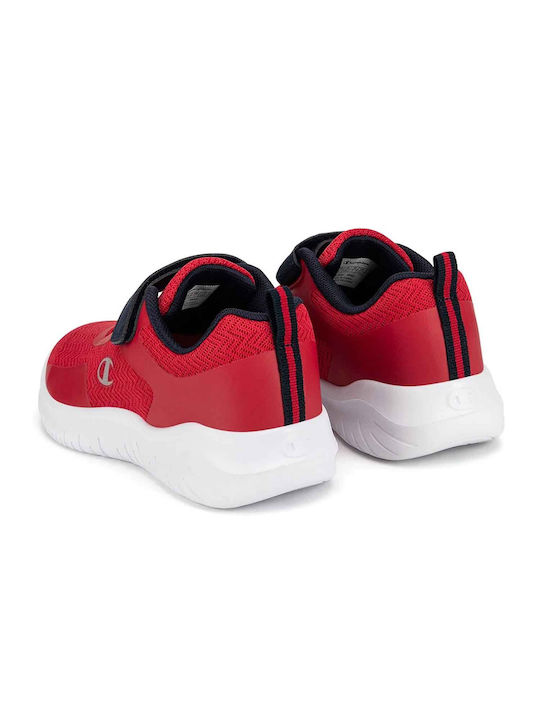 Softy Evolve Low Cut Αθλητικά Παιδικά Παπούτσια Running με Σκρατς Κόκκινα