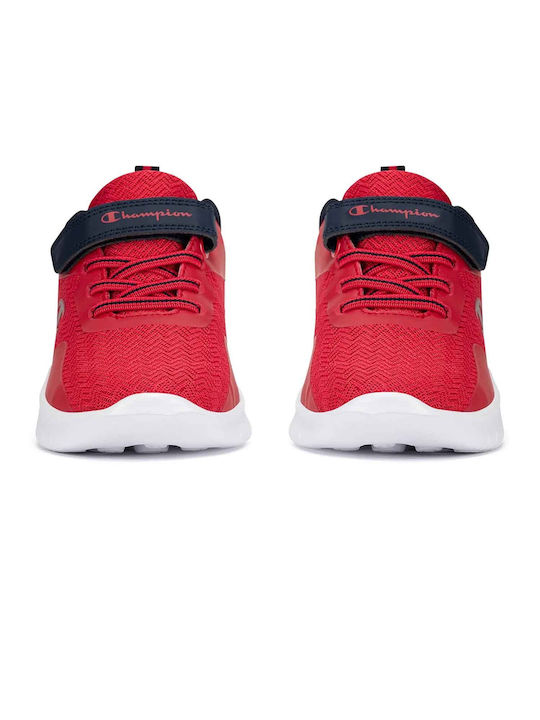 Softy Evolve Low Cut Αθλητικά Παιδικά Παπούτσια Running με Σκρατς Κόκκινα