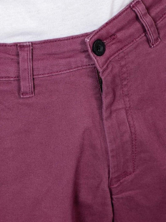 Flex Grip Bermudă de Bărbați Chino Plum Purple