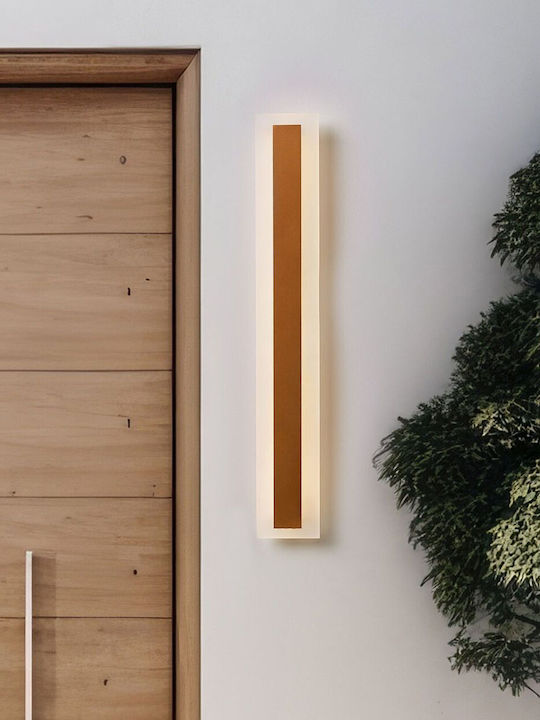 Beliani Iluminat Exterior Montat Pe Perete Led