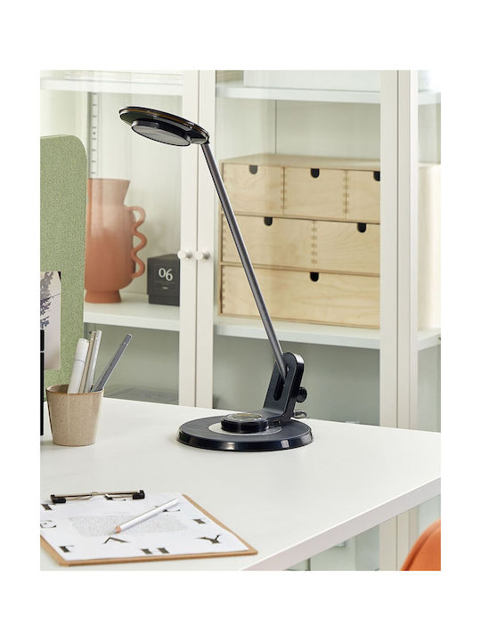 Beliani LED Lumină de Birou în Culoarea Argintiu