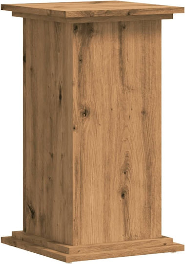 vidaXL Suport de plante Lemn Bej 33bucx33bucx60buccm.