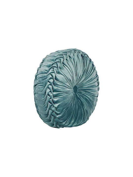Velvet Decorative Pillow Azure Udala 40 X 40 Cm
