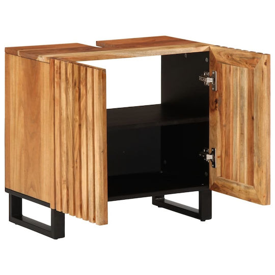 vidaXL Countertop without Sink L62xW34xH58cm Acacia