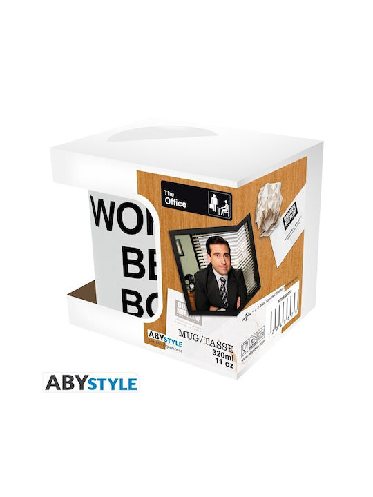 Abysse Mug Ceramic White 320ml