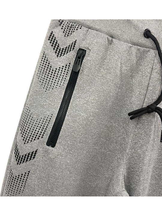Trainingsanzug Glänzend mit Gummizug Gray
