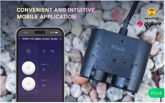 Nous A4z Smart Tuya Zigbee Outdoor Power Strip