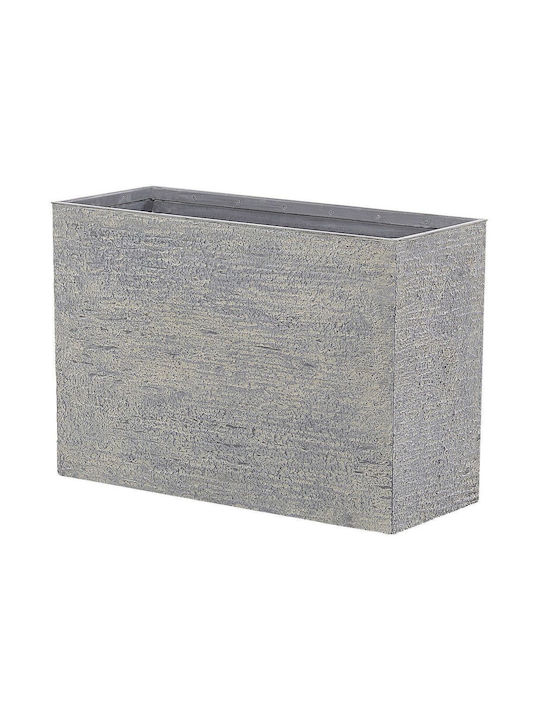 Planter 29 X 70 X 50 Cm Gray Edessa