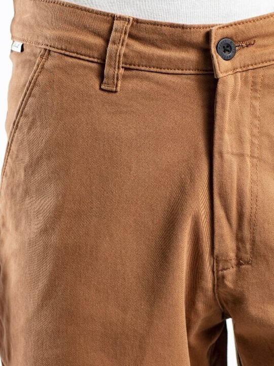 Flex Grip Ανδρική Βερμούδα Chino Ocre Brown