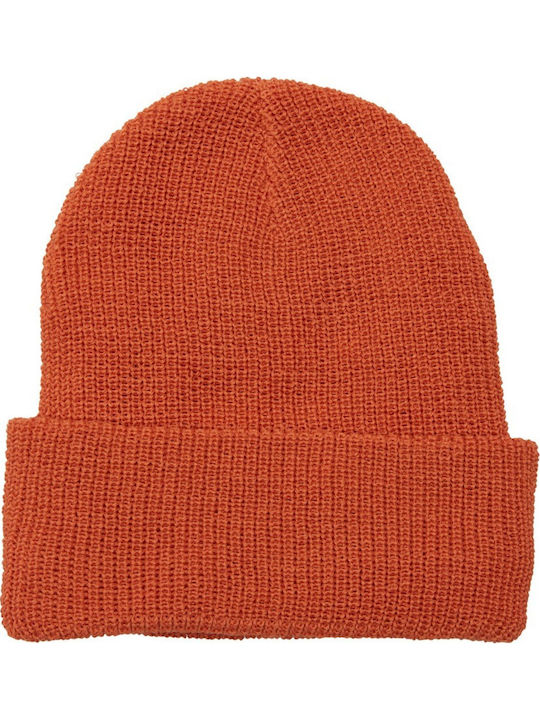Roamer Beanie Γυναικείος Σκούφος Πλεκτός σε Πορτοκαλί χρώμα