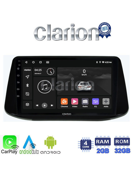 Clarion Car Audio System for Hyundai i30 2018> (Bluetooth/USB/WiFi/GPS)