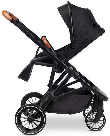 Caretero Ratio Καρότσι Μωρού Μαύρο 11kg