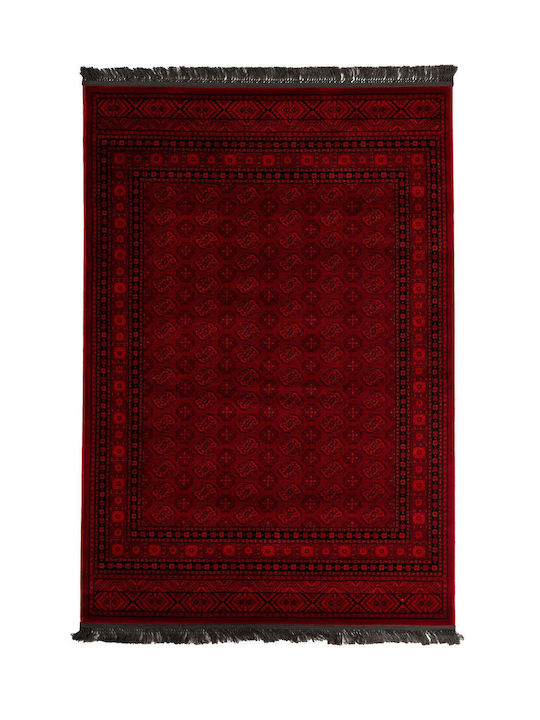 Royal Carpet Afgan 7454a Rug Rectangular D.red