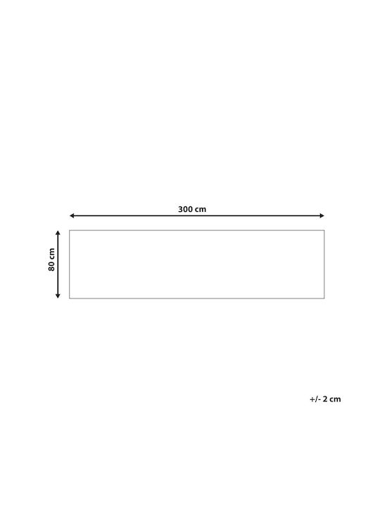 Beliani Kangal Αντιολισθητικό 80x300cm Μπλε