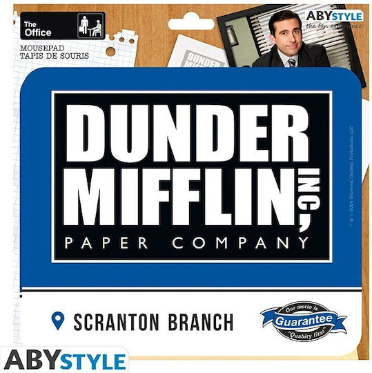 Abysse Mouse Pad Multicolour 215mm Dunder Mifflin