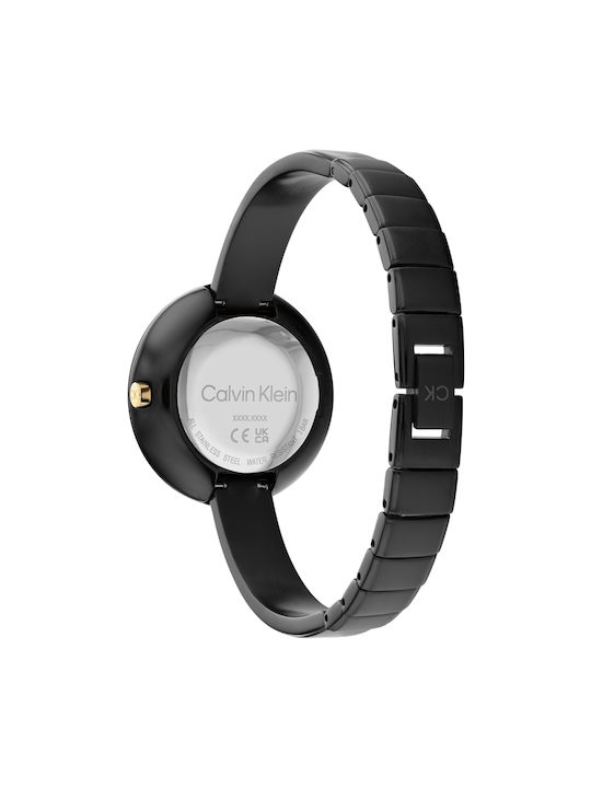 Calvin Klein Watch with Black Metal Bracelet