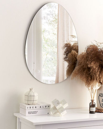 70 Cm Silver Wall Mirror Montresor