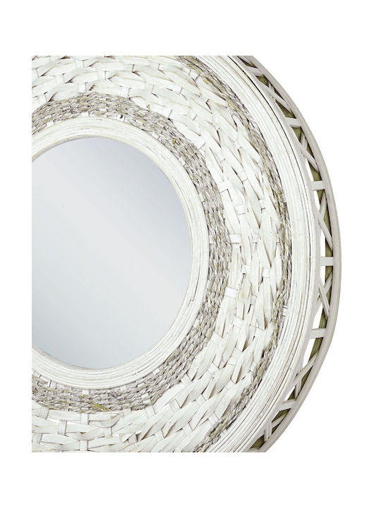 Wall Mirror 61 Cm White Soledad