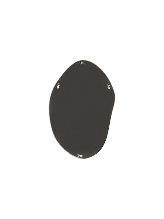 Velvet Wall Mirror 90 Cm Olive Lenax