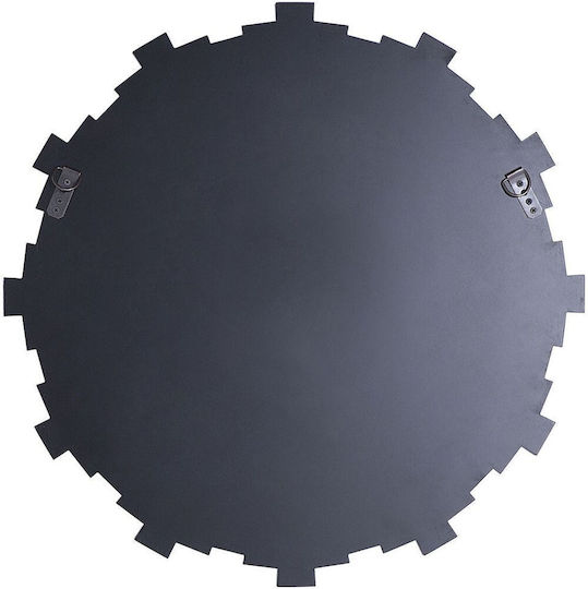 70 cm Silber Wandspiegel Vire