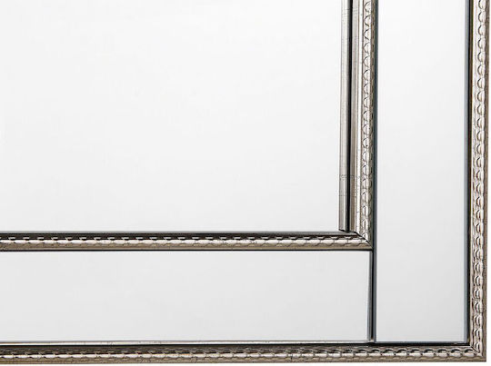 Oglindă de Perete Argintie Fenioux 90 cm