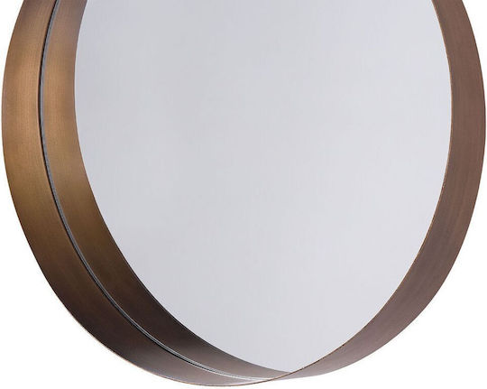 Wall Mirror 40 Cm Copper Piney