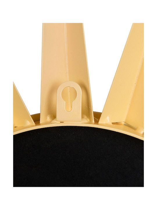 60 cm Gold Wandspiegel Perelli