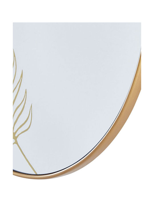 Wall Mirror 57 Cm Gold Sauvie
