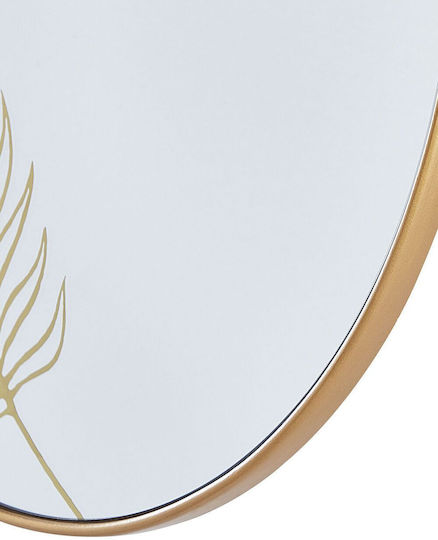Wandspiegel 57 cm Gold Sauvie