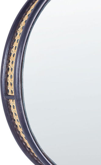 60 Cm Black Wall Mirror Daksa