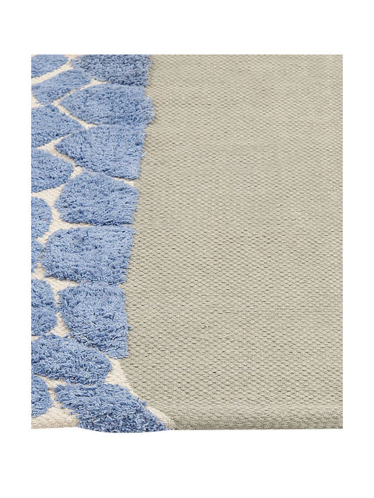Cotton Children's Rug Giraffe Motif 80 X 150 Cm Multicolored Sakubo