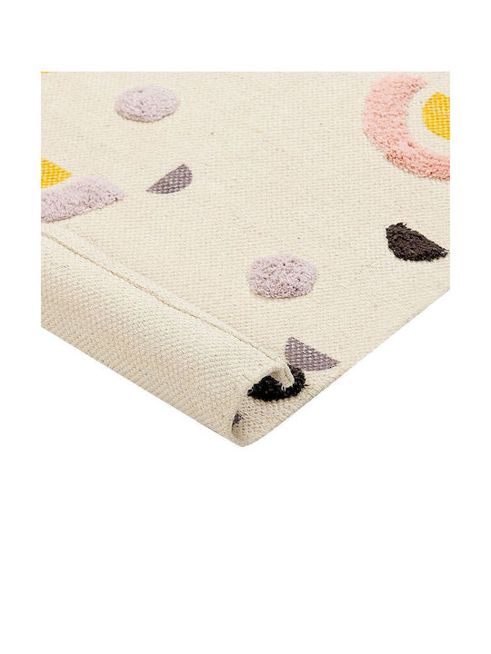 Multicolored Cotton Children's Rug 80 X 150 Cm Curup