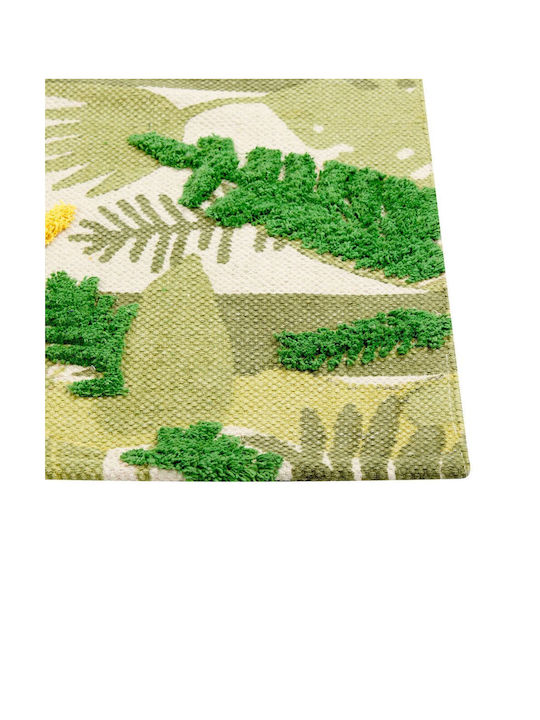 Children's Cotton Rug Jungle Theme 80 X 150 Cm Multicolored Janhto